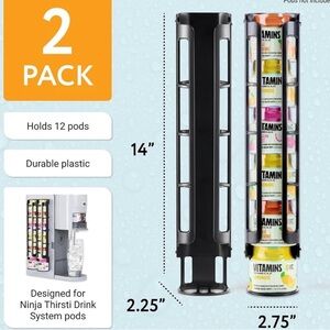 NIB Flavor Pods Holder for Ninja Thirsti Drink System